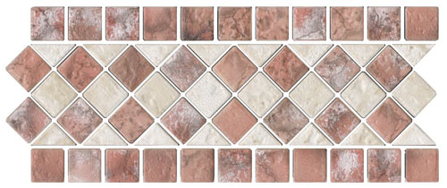 ラスティカ モザイコボーダー :: 三協製陶株式会社